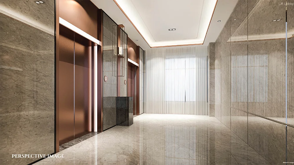 Lift Lobby Specification - Shalimar Marbella